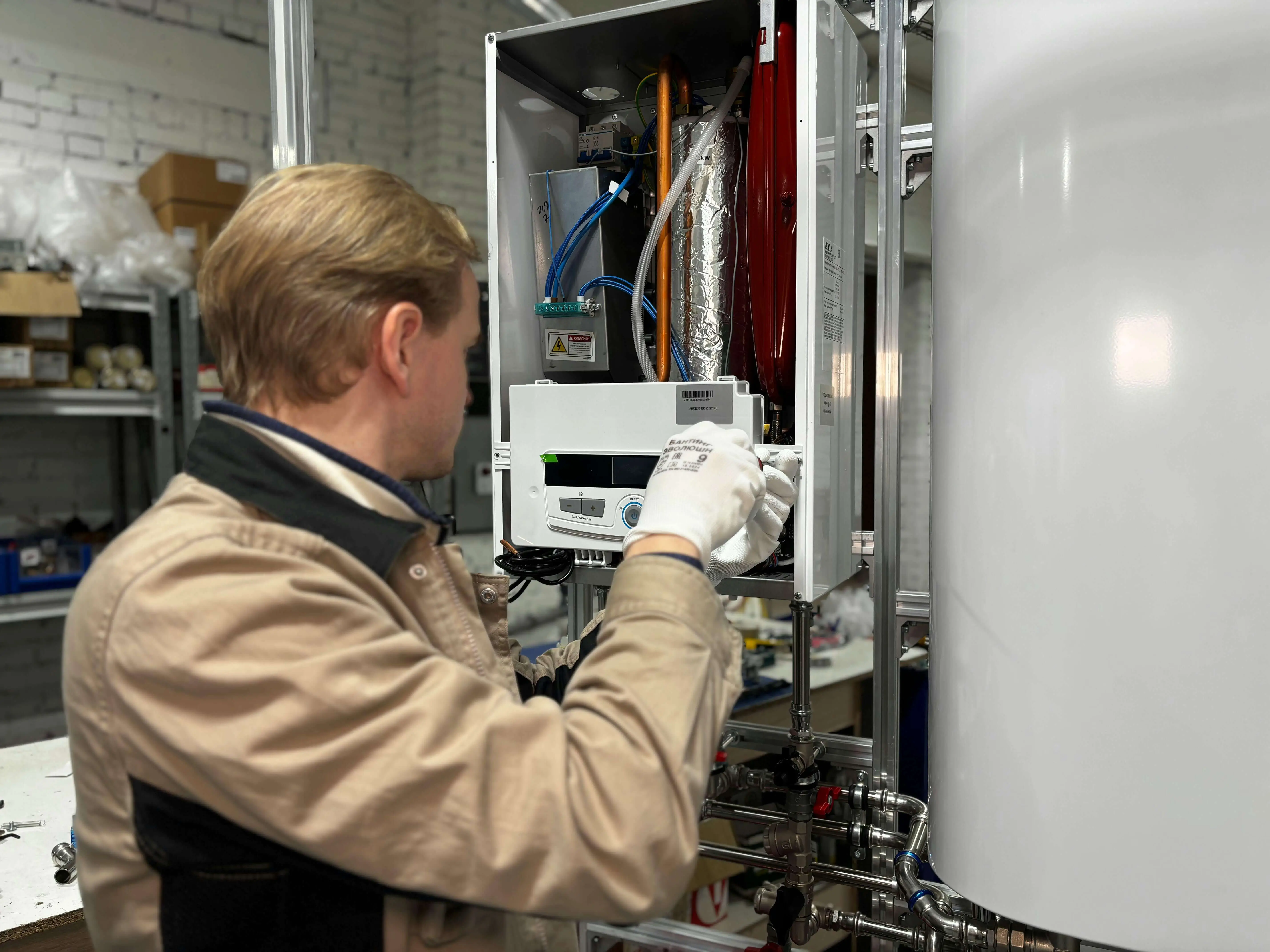 Installation chauffe-eau